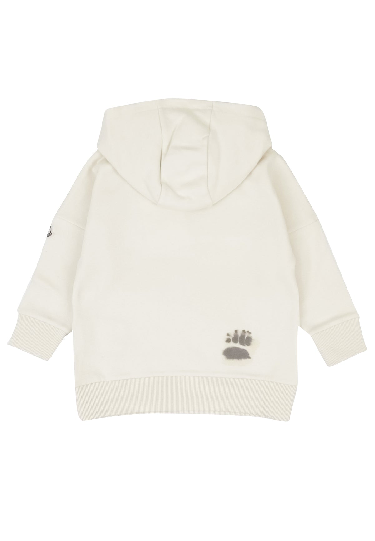 ViaMonte Shop | Moncler Enfant vestito panna bambina in felpa di cotone