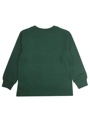 ViaMonte Shop | Ralph Lauren t-shirt bear verde ragazzo in cotone