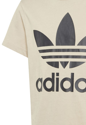 ViaMonte Shop | Adidas t-shirt beige bambino in cotone