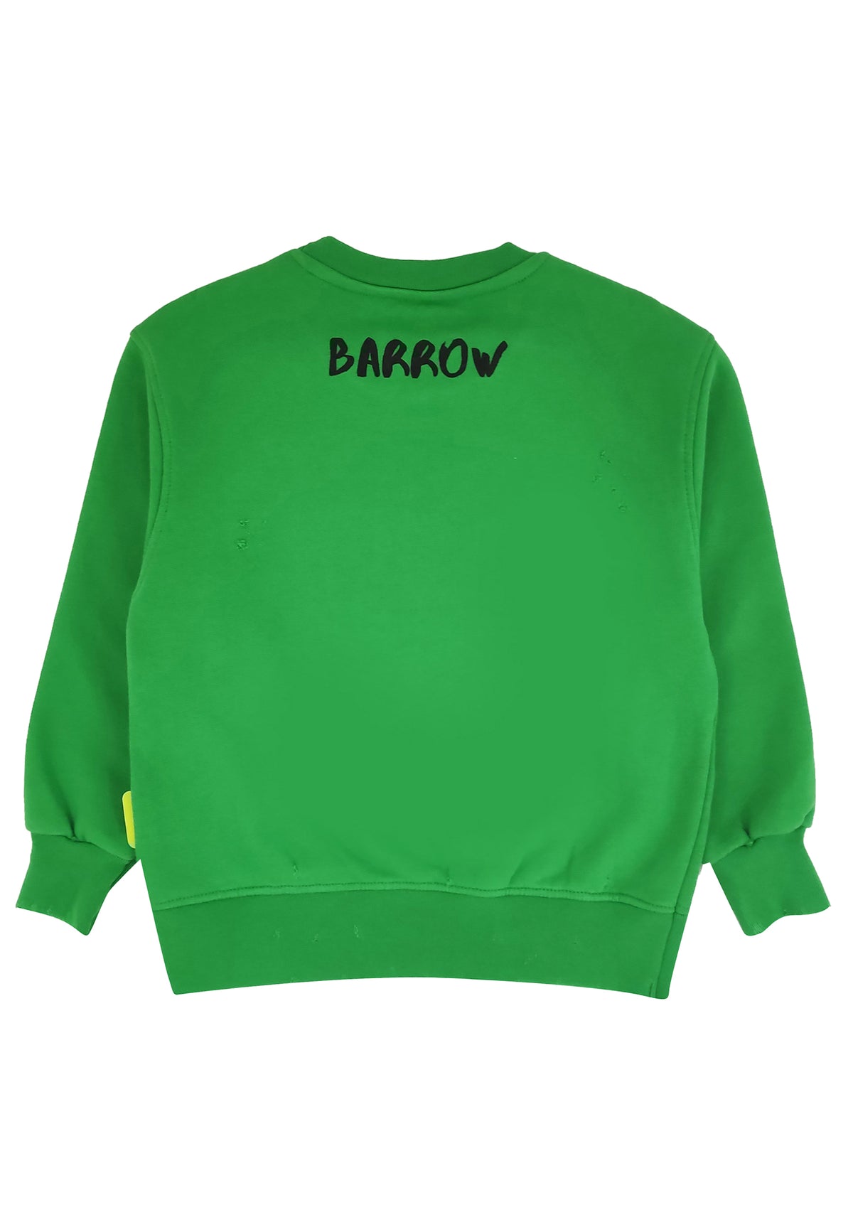 ViaMonte Shop | Barrow felpa verde bambino in cotone
