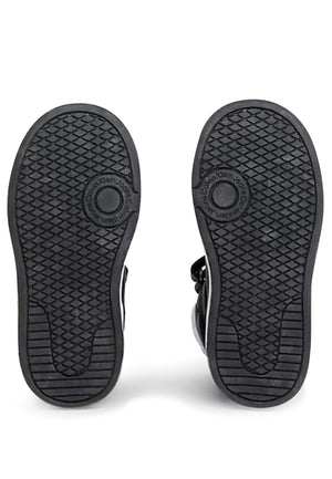 ViaMonte Shop | Calvin Klein Jeans sneakers alta nera bambino in pelle