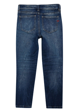 ViaMonte Shop | Diesel Kid jeans blu bambina in denim