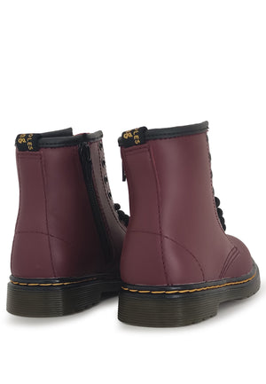 ViaMonte Shop | Dr.Martens stivaletto 1460 softy T bambino bordeaux in pelle