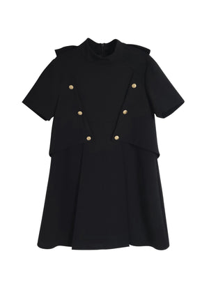 ViaMonte Shop | Elisabetta Franchi vestito nero bambina