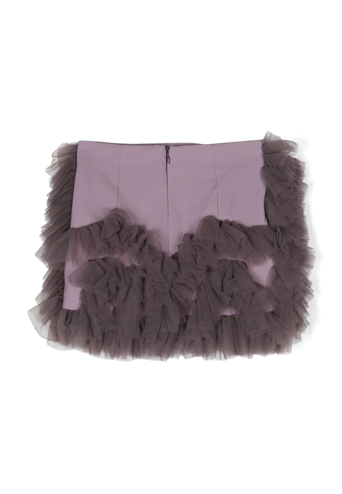 ViaMonte Shop | Elisabetta Franchi gonna viola bambina in nylon