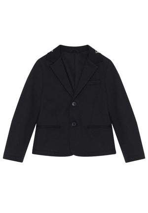 ViaMonte Shop | Emporio Armani giacca blu navy bambino in misto viscosa
