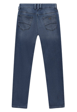 Emporio Armani jeans blu bambino in denim | ViaMonte Shop