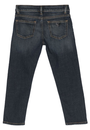 ViaMonte Shop | Emporio Armani jeans blu bambino in denim