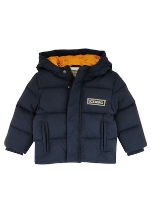ViaMonte Shop | Iceberg giubbino blu neonato in nylon