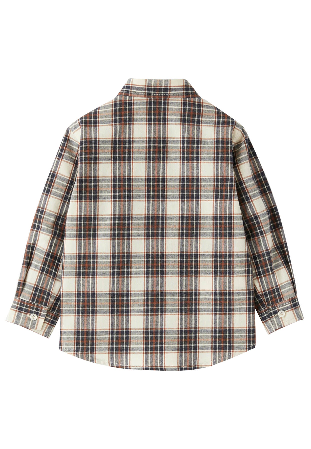ViaMonte Shop | Il Gufo camicia multicolor neonato in cotone