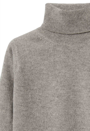 ViaMonte Shop | Il Gufo maglia grigia bambino in pura lana vergine