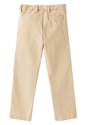 ViaMonte Shop | Il Gufo pantalone beige bambino in cotone