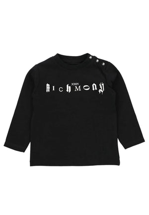 ViaMonte Shop | John Richmond t-shirt nera neonato in cotone