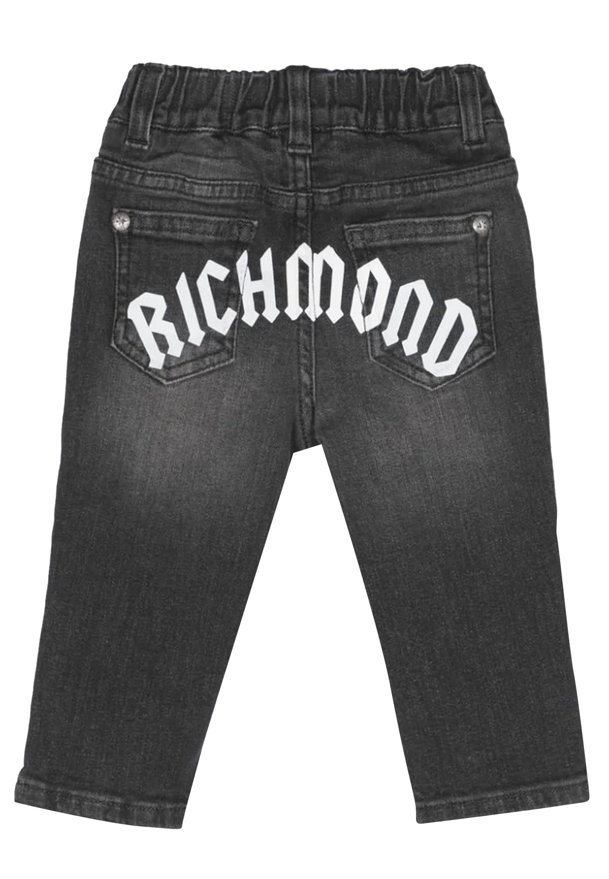ViaMonte Shop | John Richmond jeans neri neonato in denim