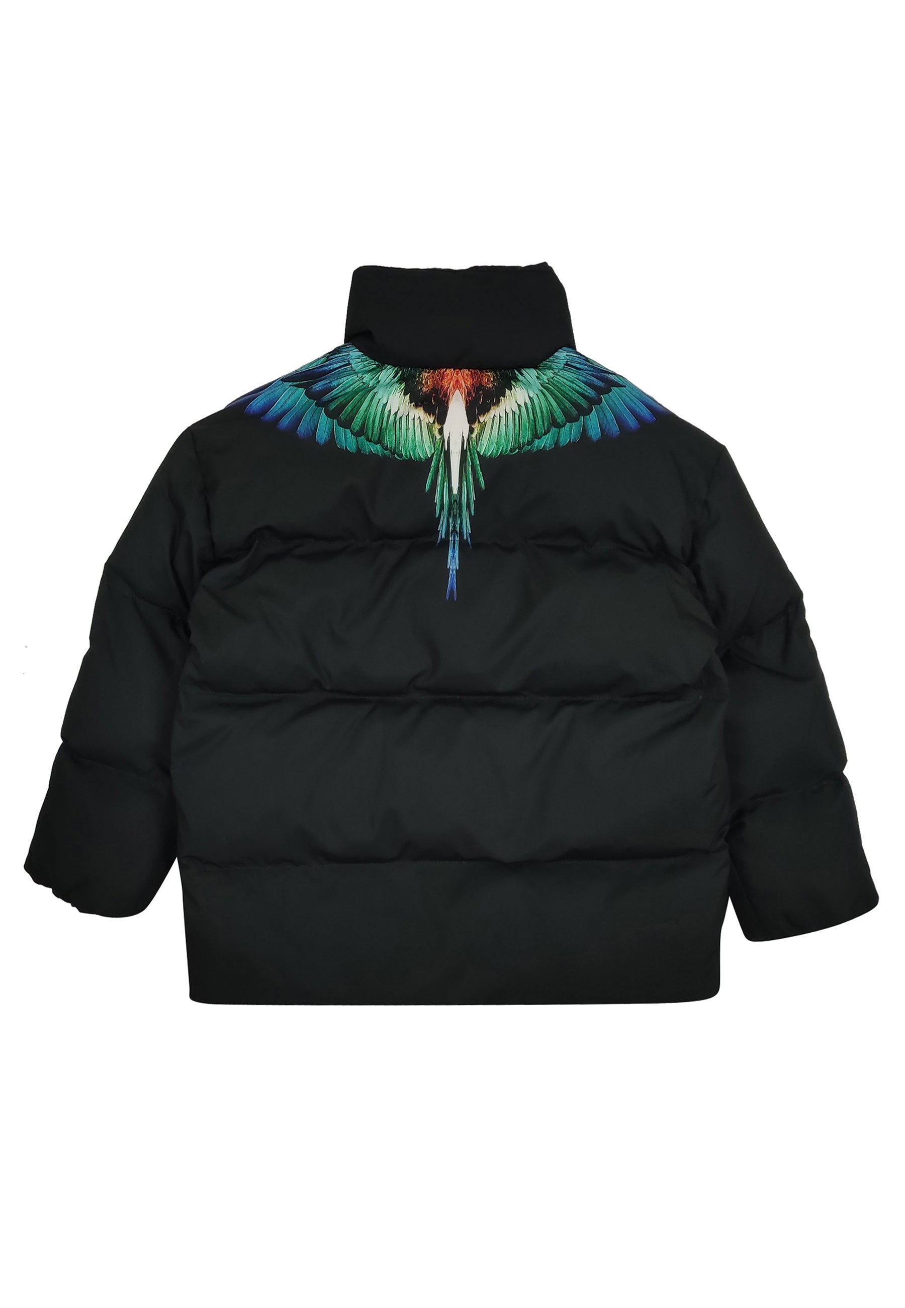 ViaMonte Shop | Marcelo Burlon giubbino nero bambino in nylon
