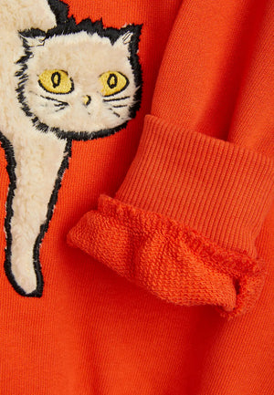 ViaMonte Shop | Mini Rodini felpa rossa bambino in cotone