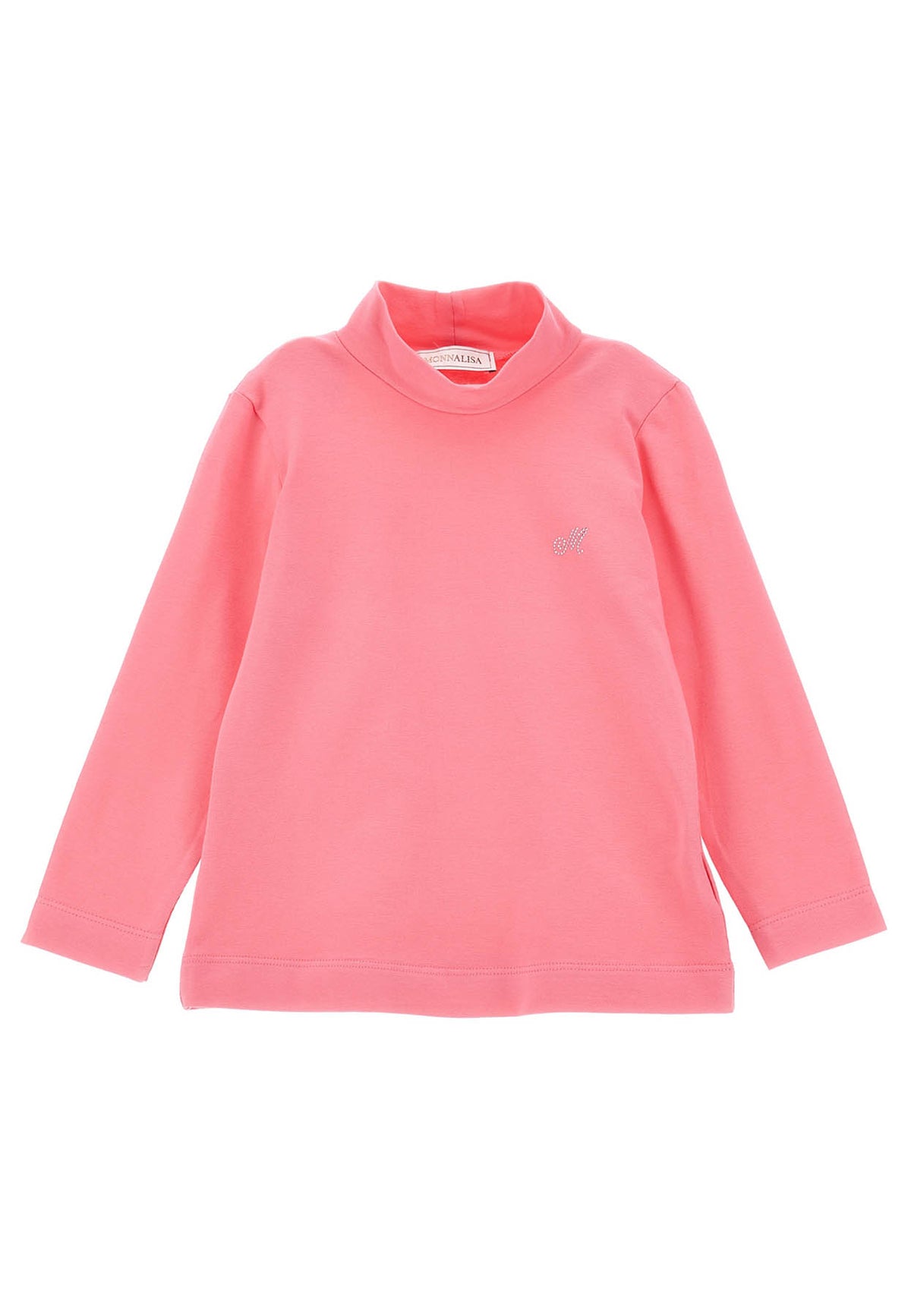 ViaMonte Shop | Monnalisa lupetto rosa in jersey elasticizzato