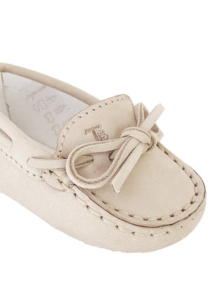 ViaMonte Shop | Tod's mocassino neonato beige in pelle