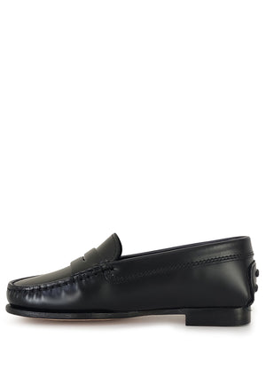 ViaMonte Shop | Tod's mocassino nero bambino in pelle