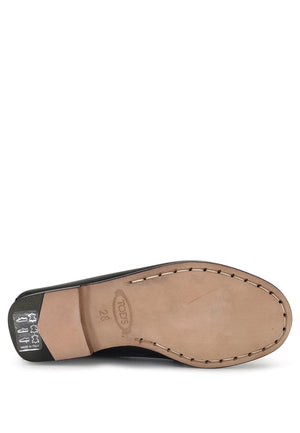 ViaMonte Shop | Tod's mocassino nero bambino in pelle