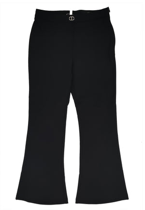 ViaMonte Shop | Twinset pantalone nero bambina in viscosa