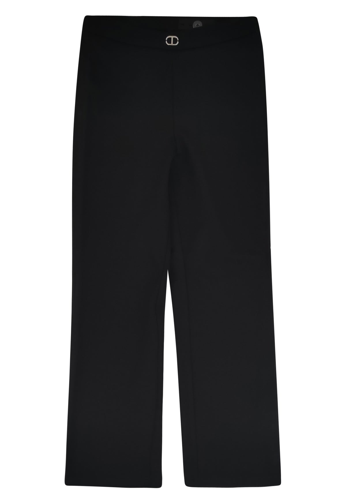 ViaMonte Shop | Twinset pantalone nero bambina in viscosa