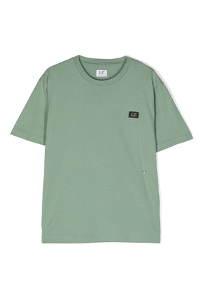 ViaMonte Shop | C.P. Company t-shirt verde bambino in cotone