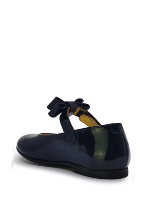 ViaMonte Shop | Elisabetta Franchi ballerine nere bambina in vernice