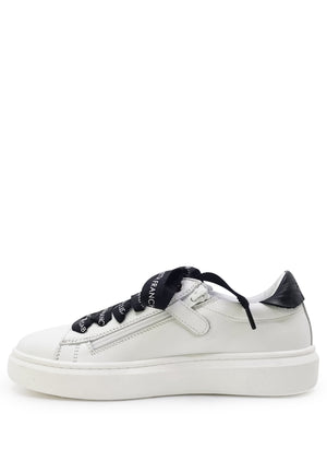 ViaMonte Shop | Elisabetta Franchi sneakers bianca bambina in pelle