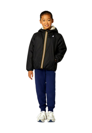 ViaMonte Shop | K-Way giubbino Le Vrai 3.0 Claude Orsetto nero bambino in nylon