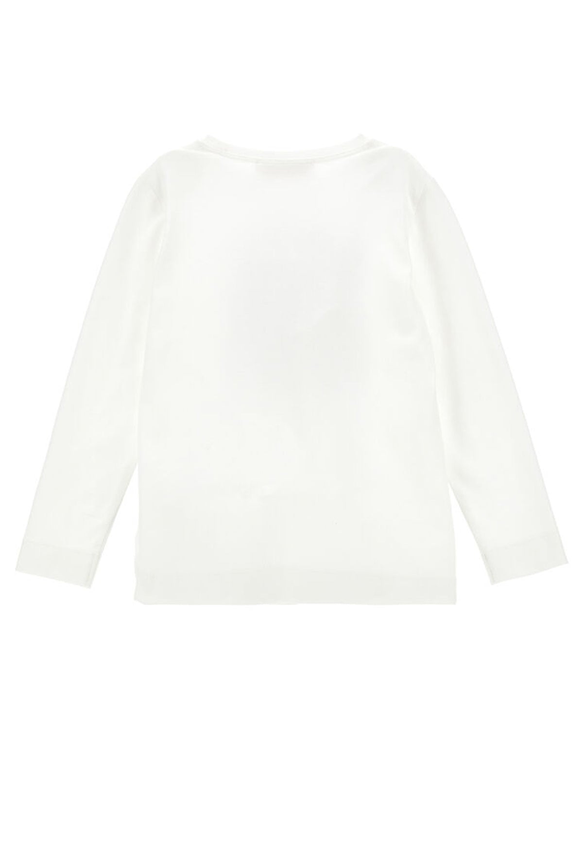 ViaMonte Shop | Monnalisa t-shirt bianca bambina in cotone