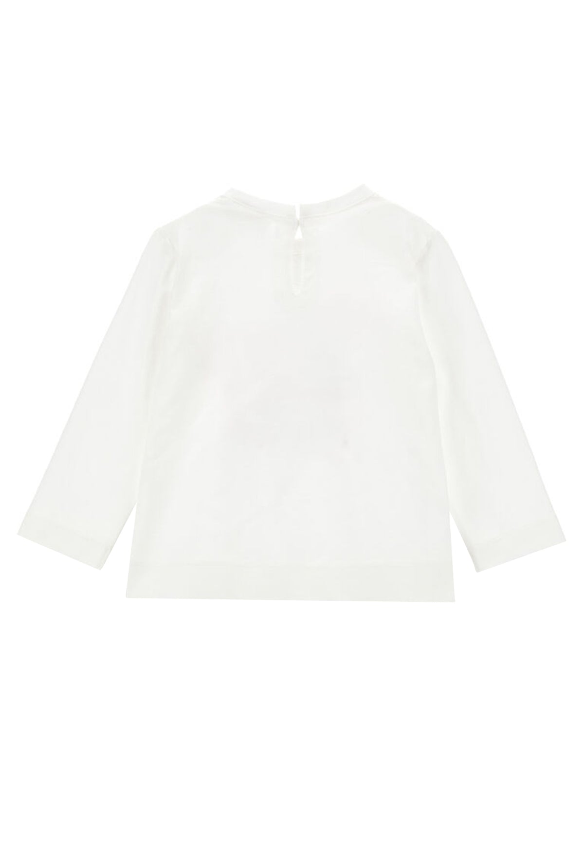 ViaMonte Shop | Monnalisa t-shirt bianca neonata in cotone