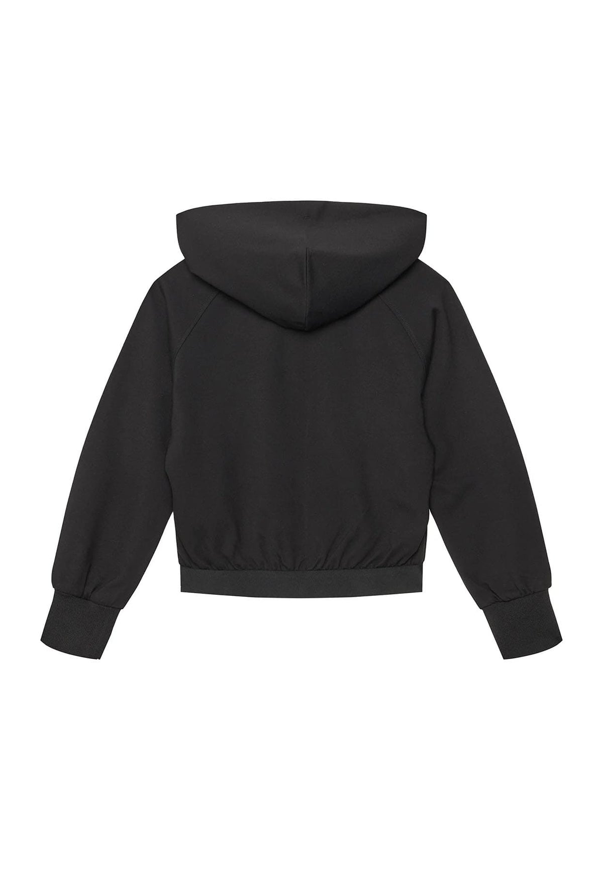 Tuta bambina Calvin Klein Jeans nera in misto viscosa