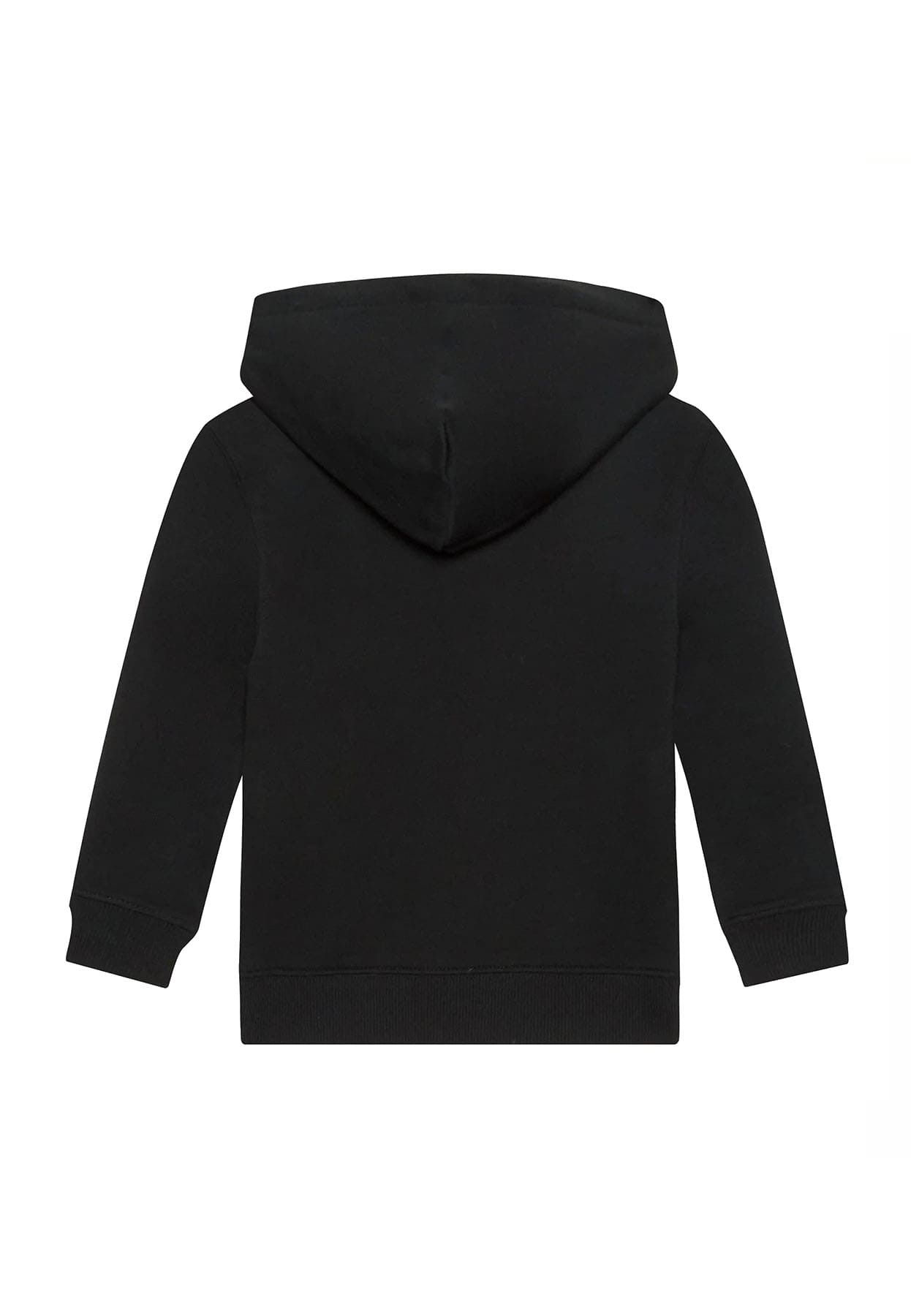 Felpa unisex Calvin Klein Jeans kids nera in cotone