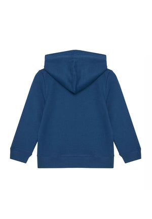 Felpa unisex Calvin Klein Jeans kids blu avio in cotone