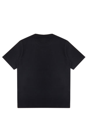 T-shirt bambino C.P. Company blu navy in cotone