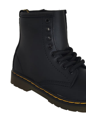 Dr.Martens stivaletto 1460 softy T nero bambino in pelle | ViaMonte Shop