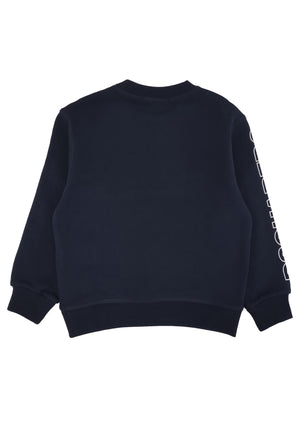 Felpa bambino Dsquared2 blu in cotone