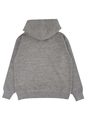 Felpa bambino Dsquared2 grigia in cotone