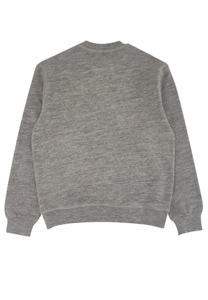 Felpa bambino Dsquared2 grigia in cotone