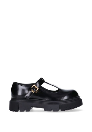 Ballerine bambina Elisabetta Franchi nere in vernice