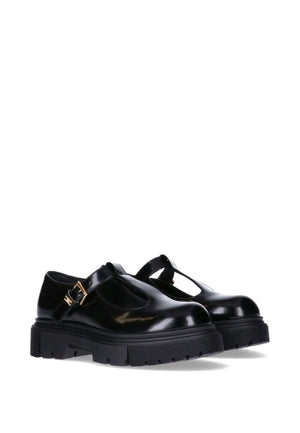Ballerine bambina Elisabetta Franchi nere in vernice