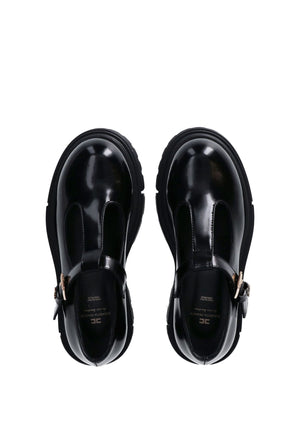Ballerine bambina Elisabetta Franchi nere in vernice