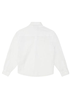 Camicia bambino Emporio Armani bianca in cotone