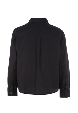 Camicia bambino Emporio Armani blu in cotone
