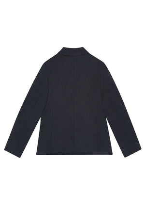 Giacca bambino Emporio Armani blu navy in misto viscosa