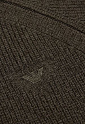 Maglia bambino Emporio Armani verde in misto lana