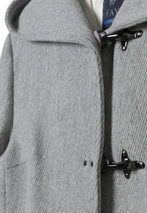 Cappotto bambina Fay grigio in lana