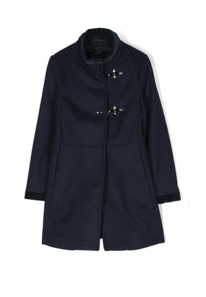 Cappotto bambina Fay blu in lana