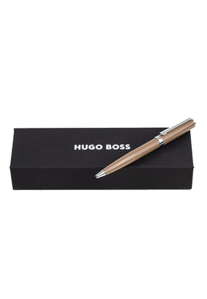 Penna beige Hugo Boss in metallo